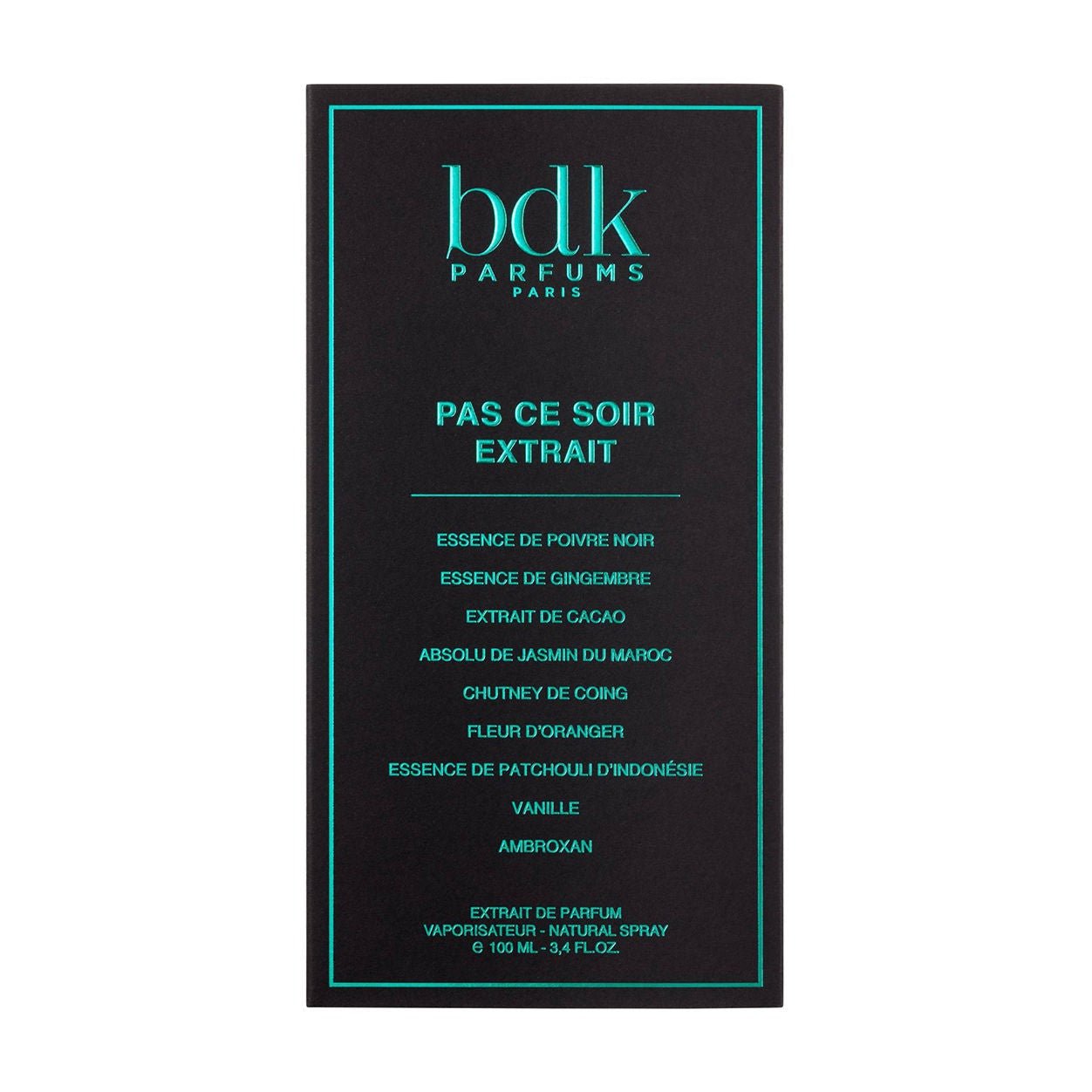 Pas Ce Soir Extrait de Parfum