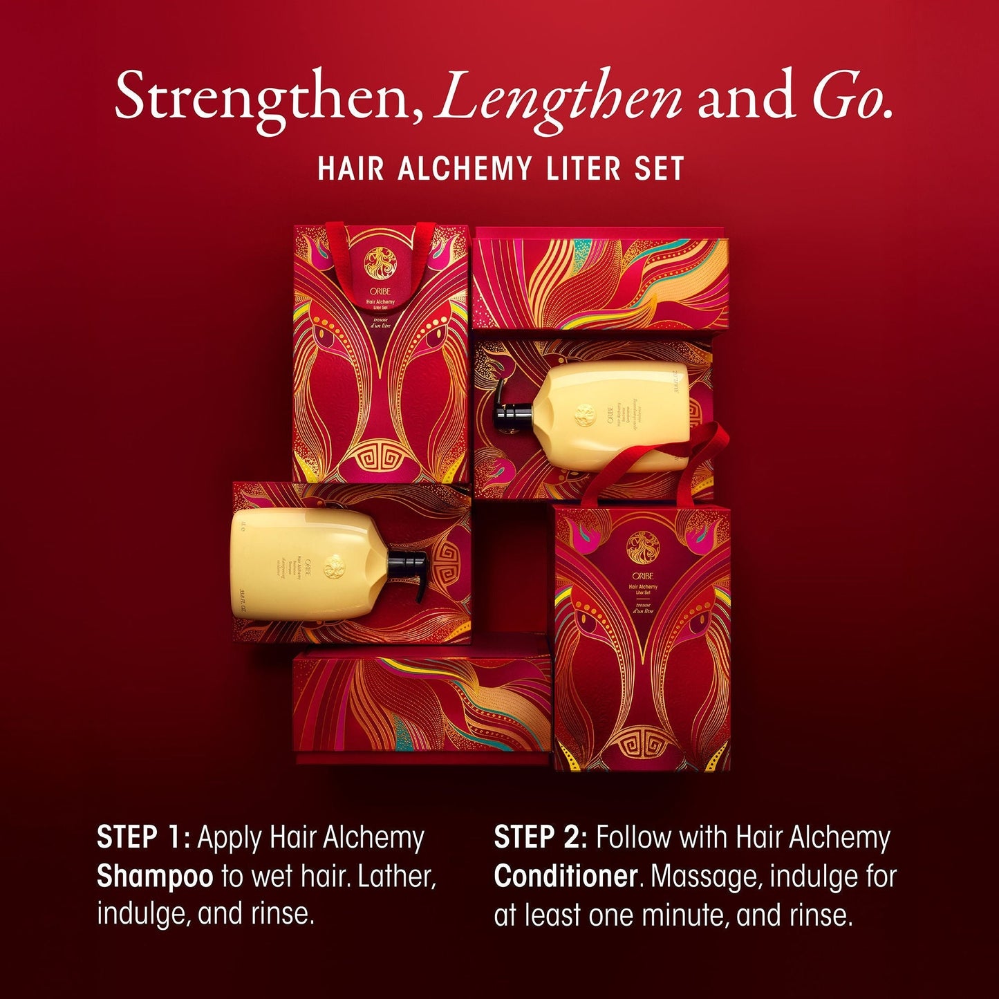 Lunar New Year Hair Alchemy Resilience Liter Set (Limited Edition)