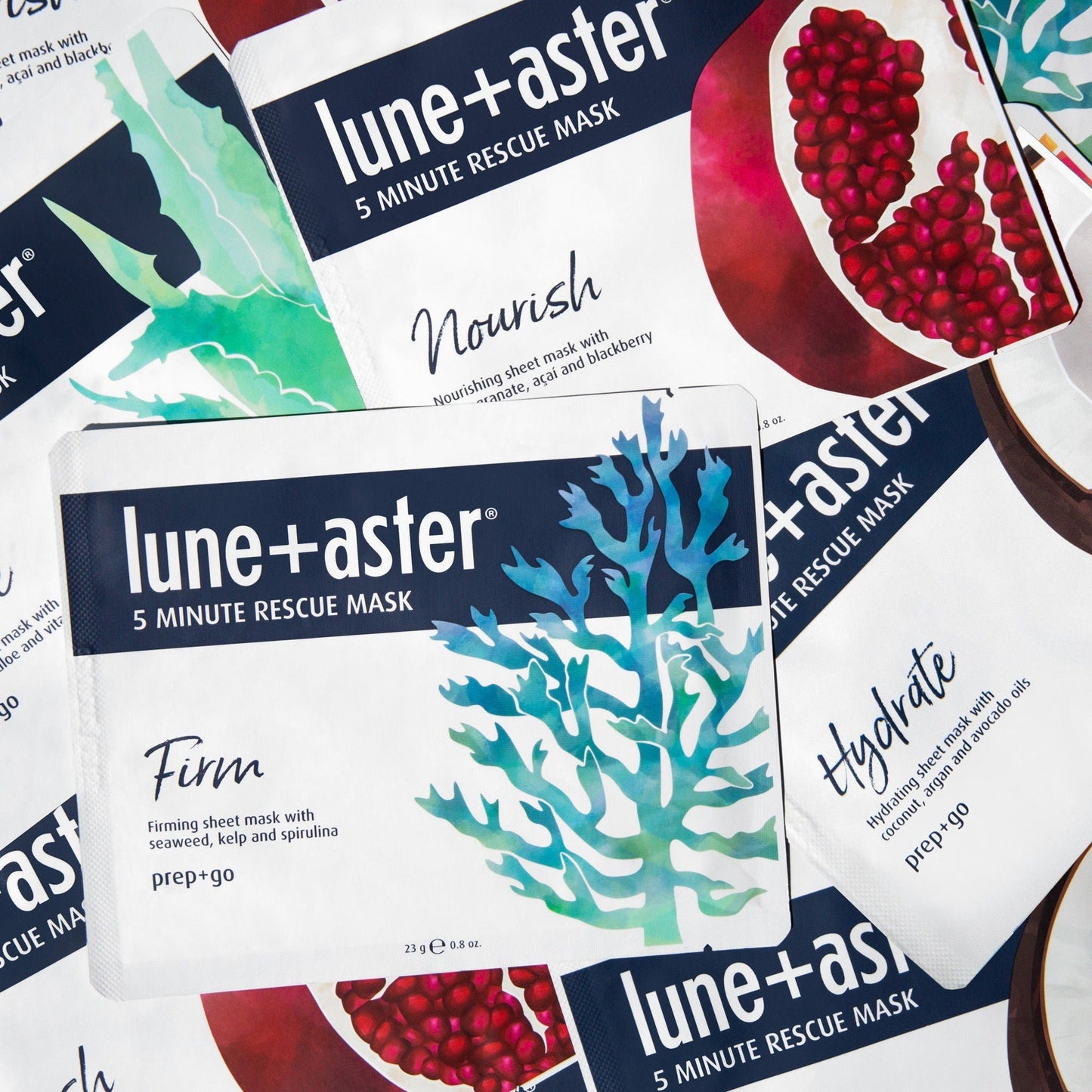 5 Minute Rescue Mask Assortment Trio Hydrate, Firm and Nourish