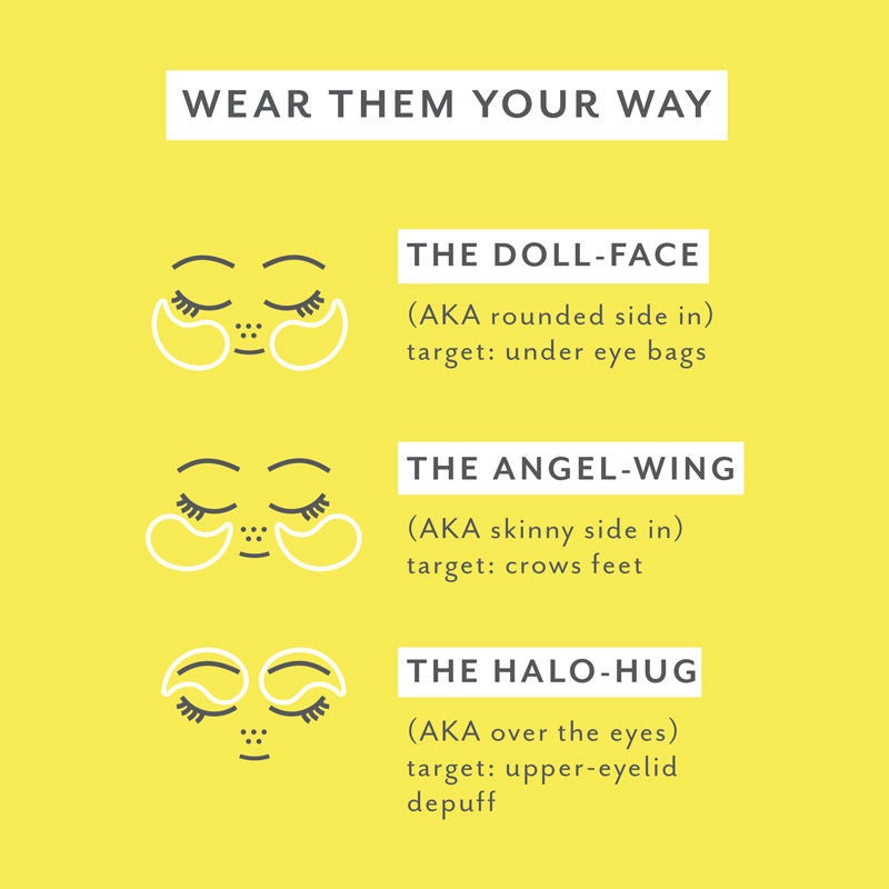 FlashPatch Illuminating Eye Gels