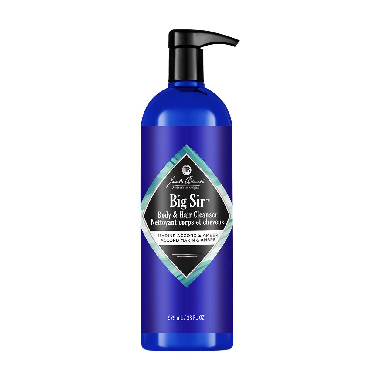 Big Sir Body and Hair Cleanser with Marine Accord and Amber