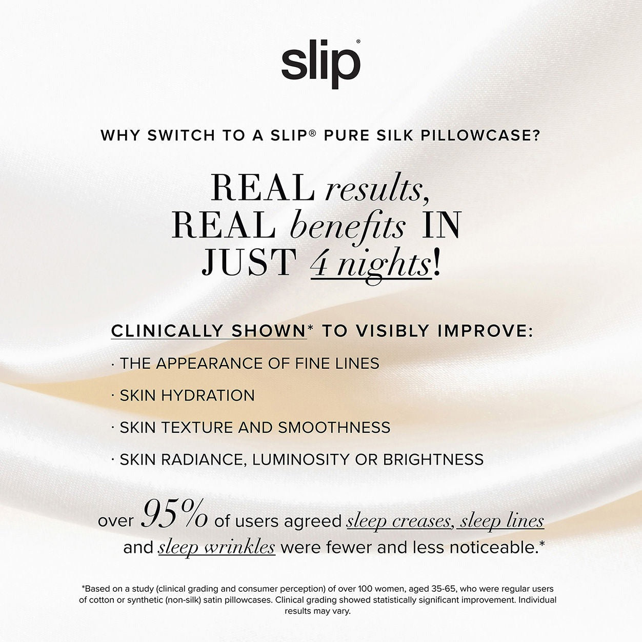 Pure Silk Queen Pillowcase