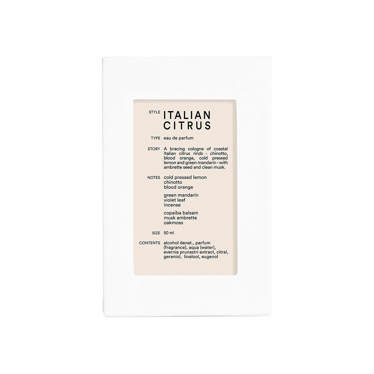 Italian Citrus Eau de Parfum