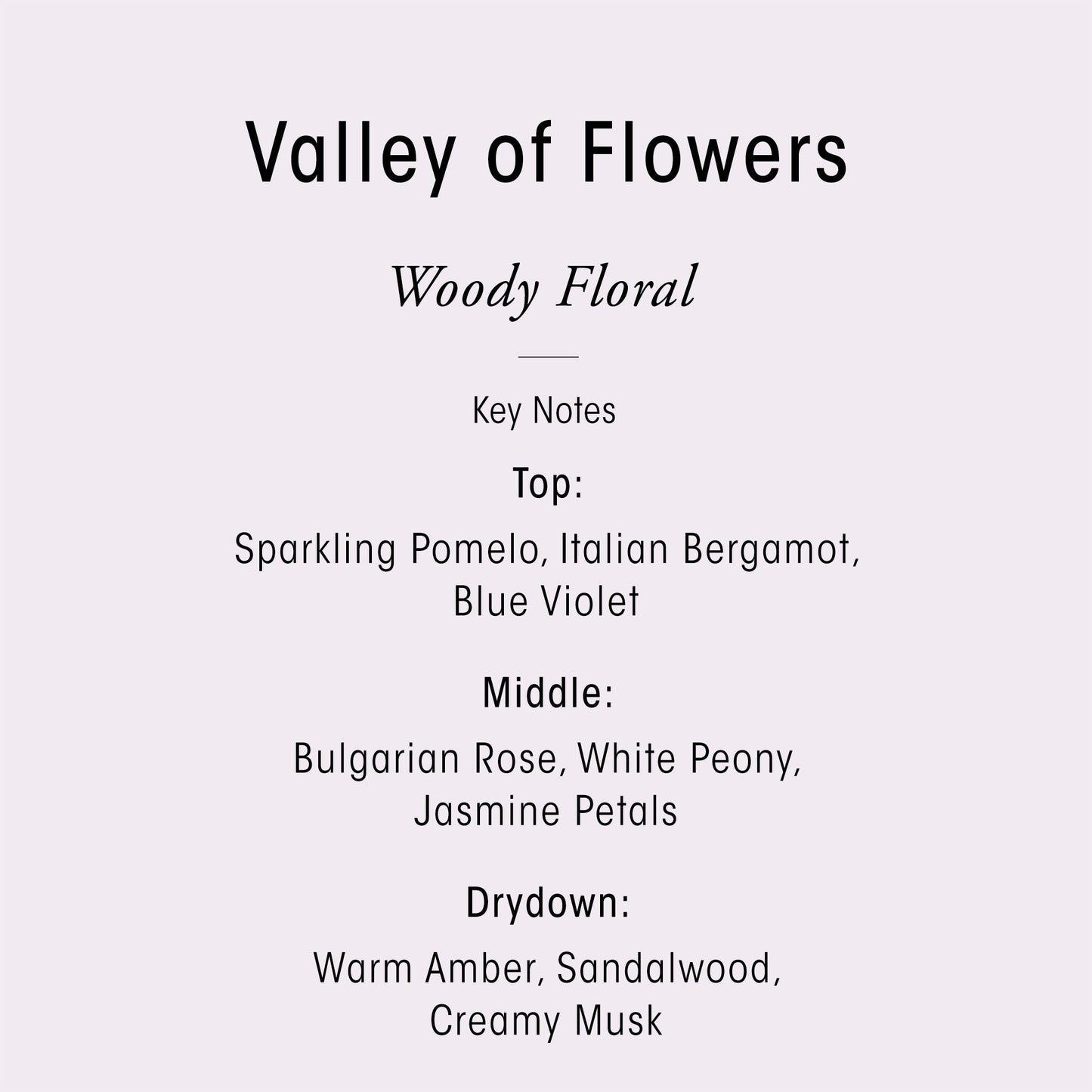 Valley of Flowers Candle