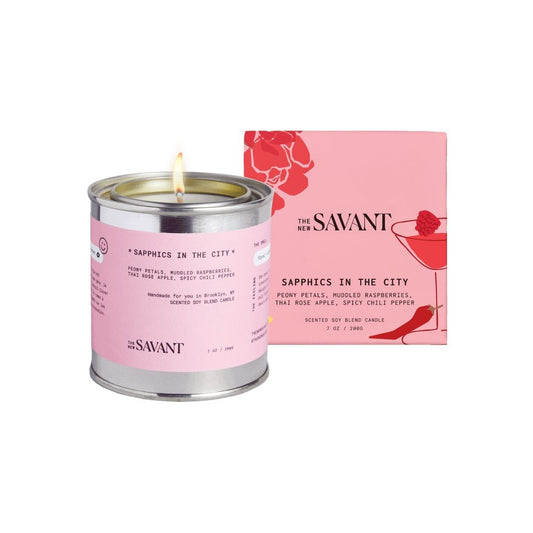 Sapphics in the City Candle