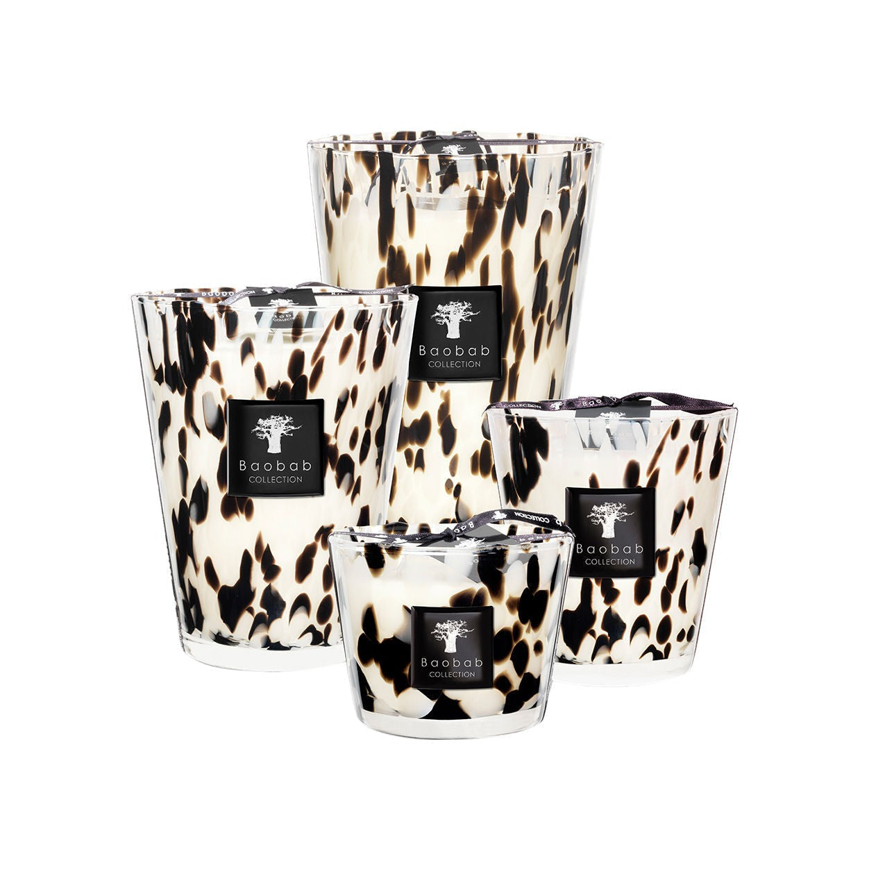 Pearls Black Candle