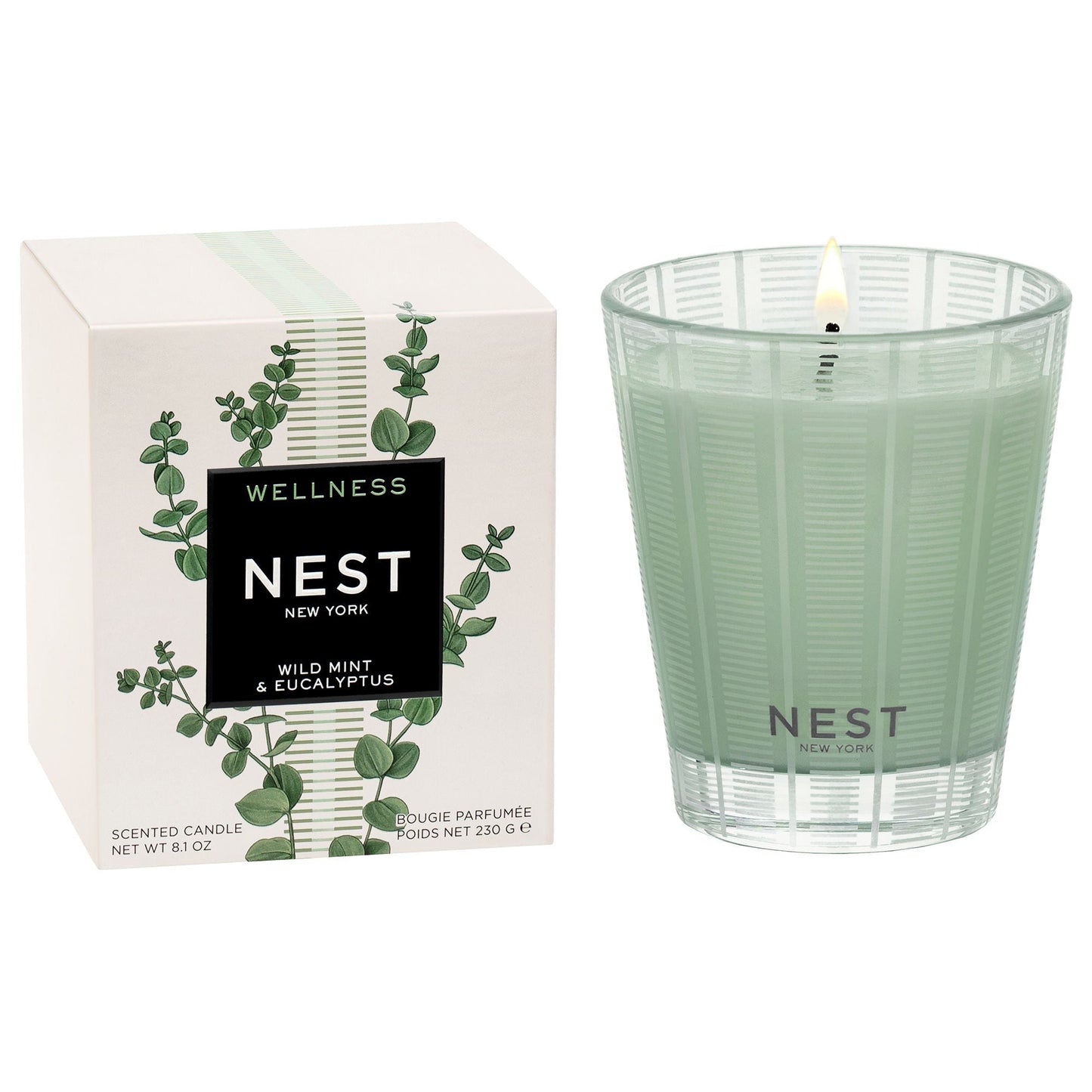 Himalayan Salt and Rosewater Candle
