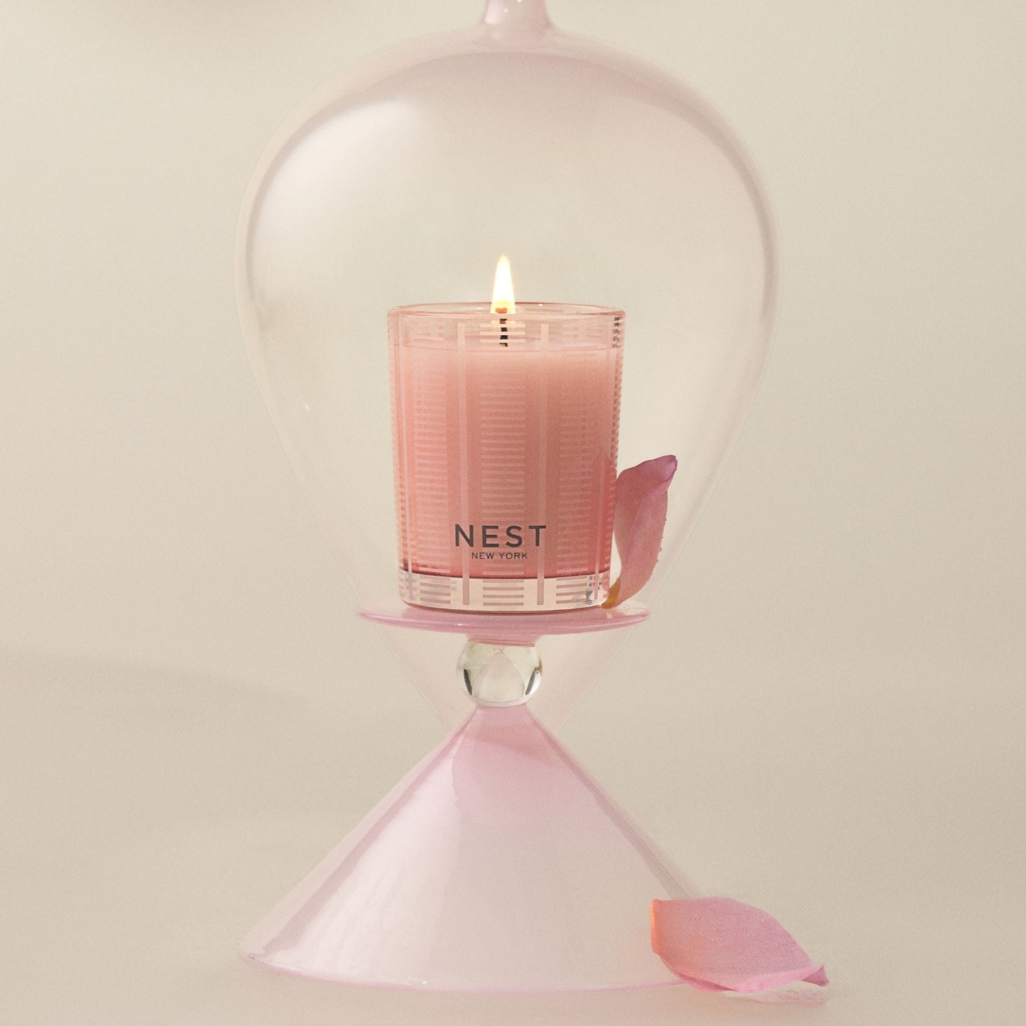 Himalayan Salt and Rosewater Candle