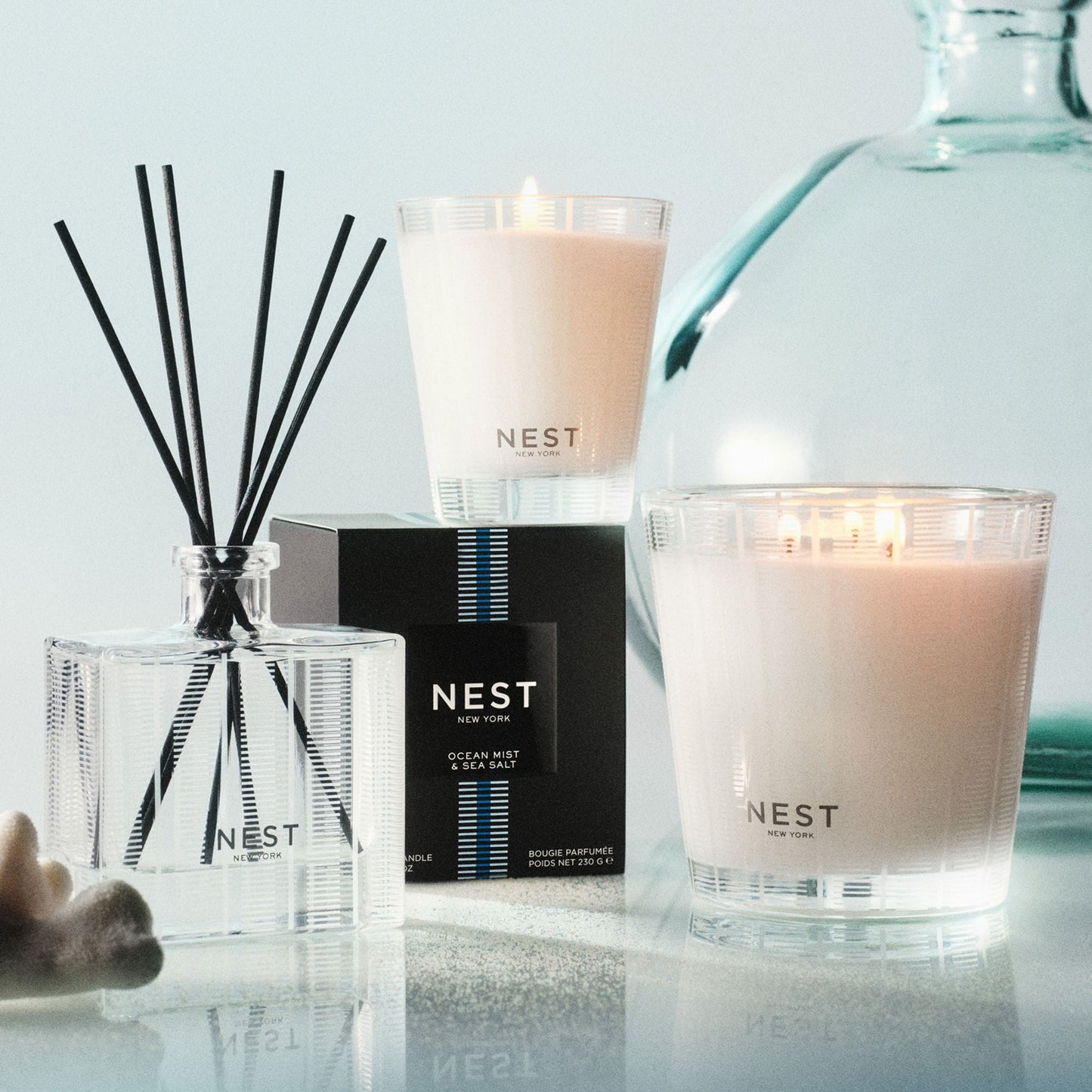 Ocean Mist and Sea Salt Candle