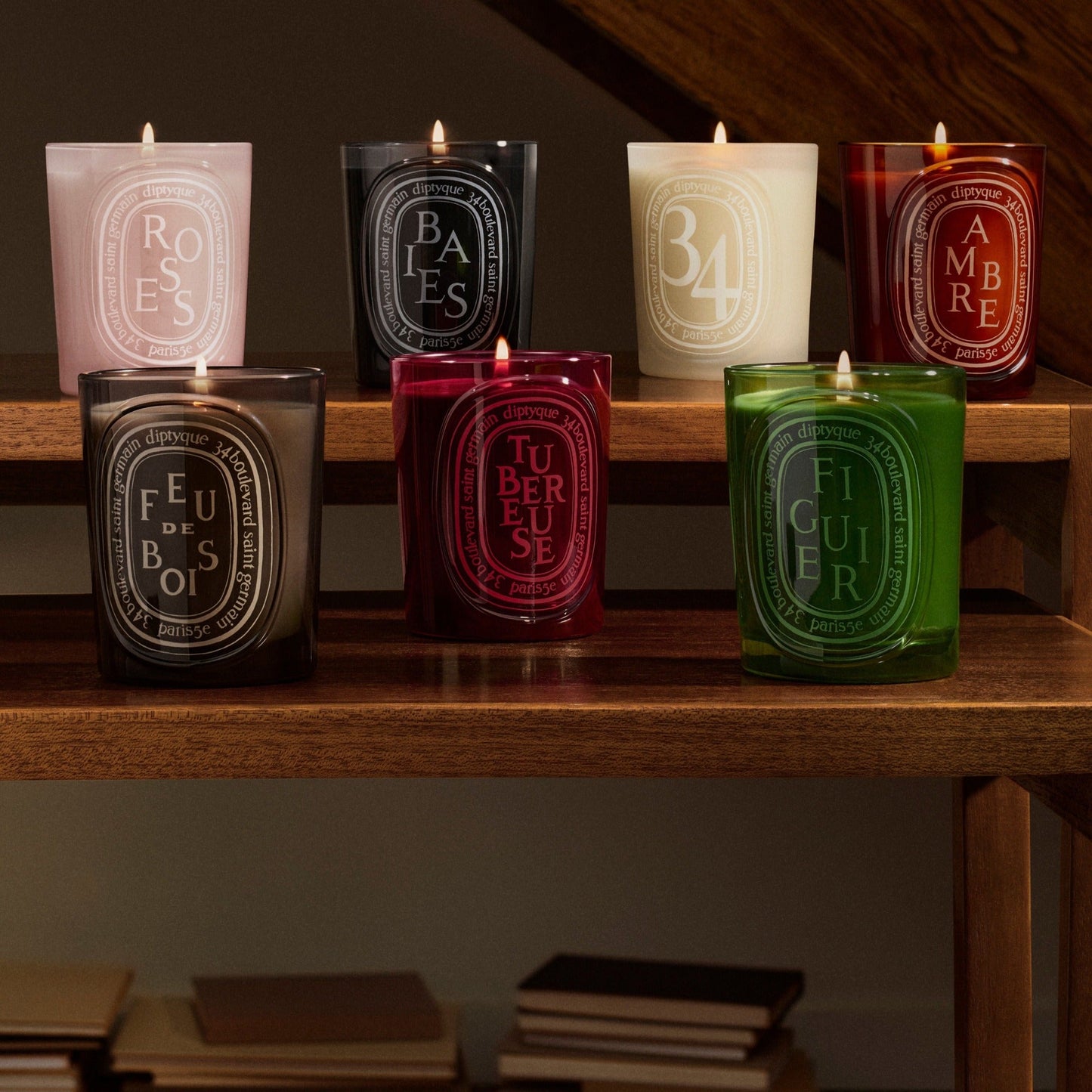 Ambre (Amber) Scented Candle