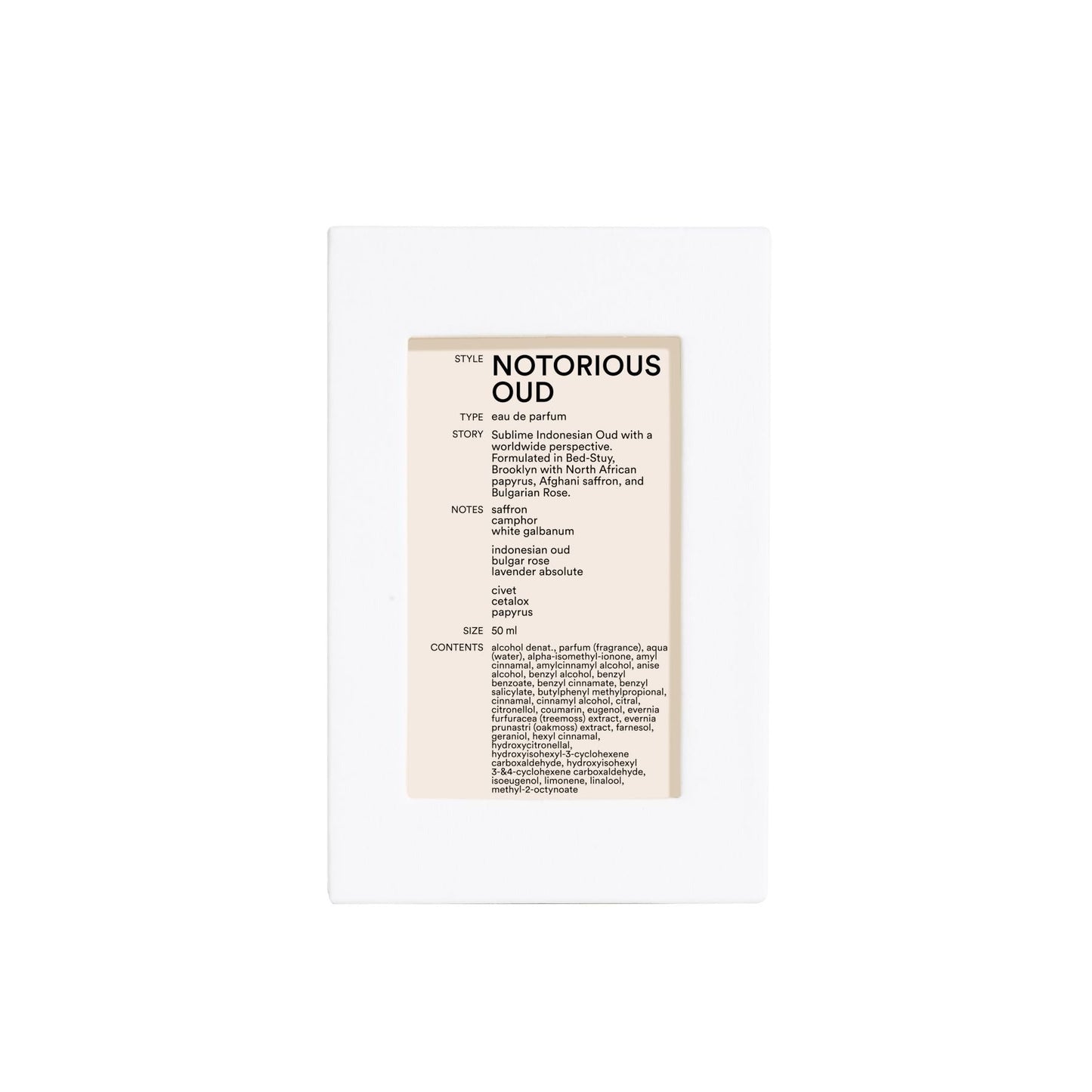 Notorious Oud Eau de Parfum