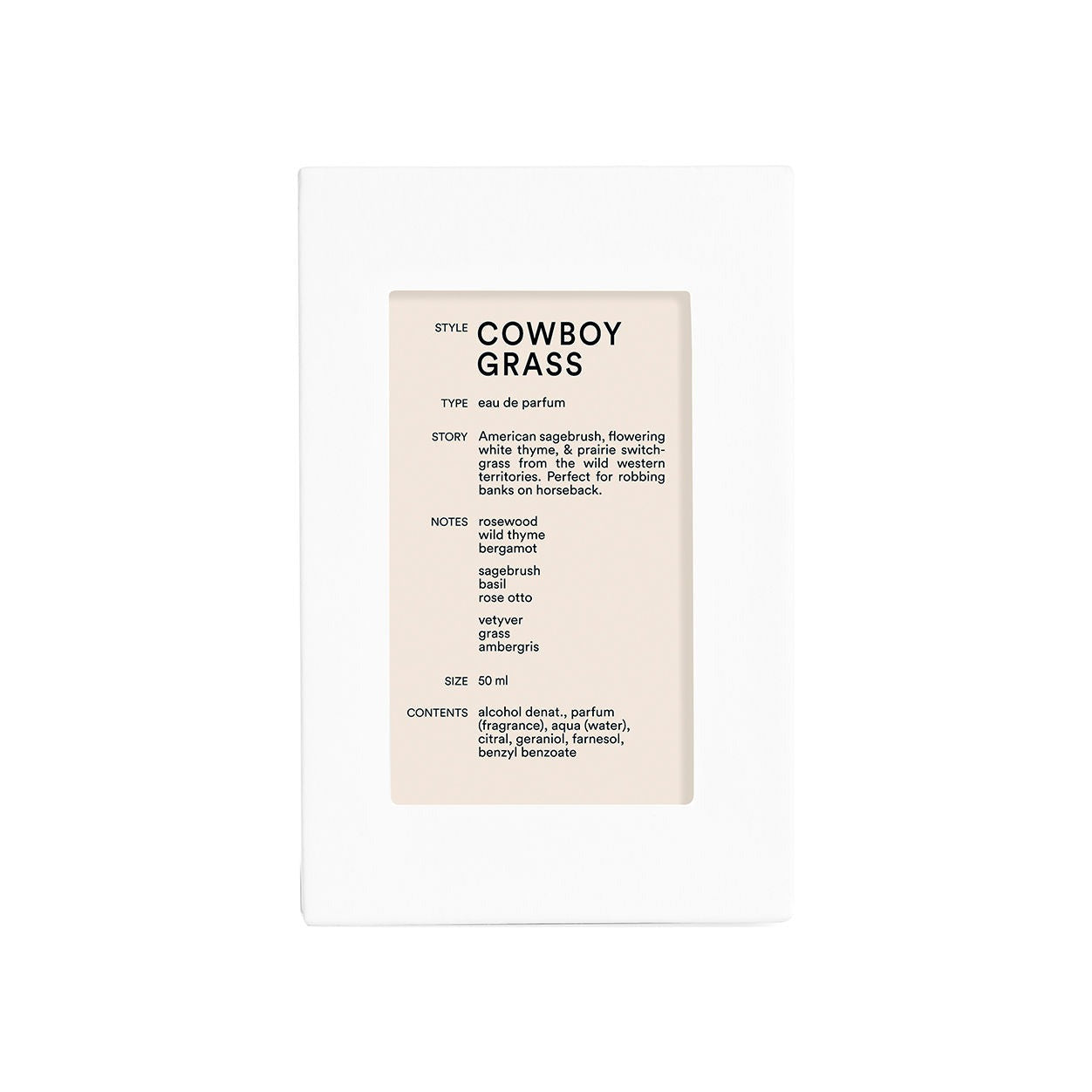 Cowboy Grass Eau de Parfum