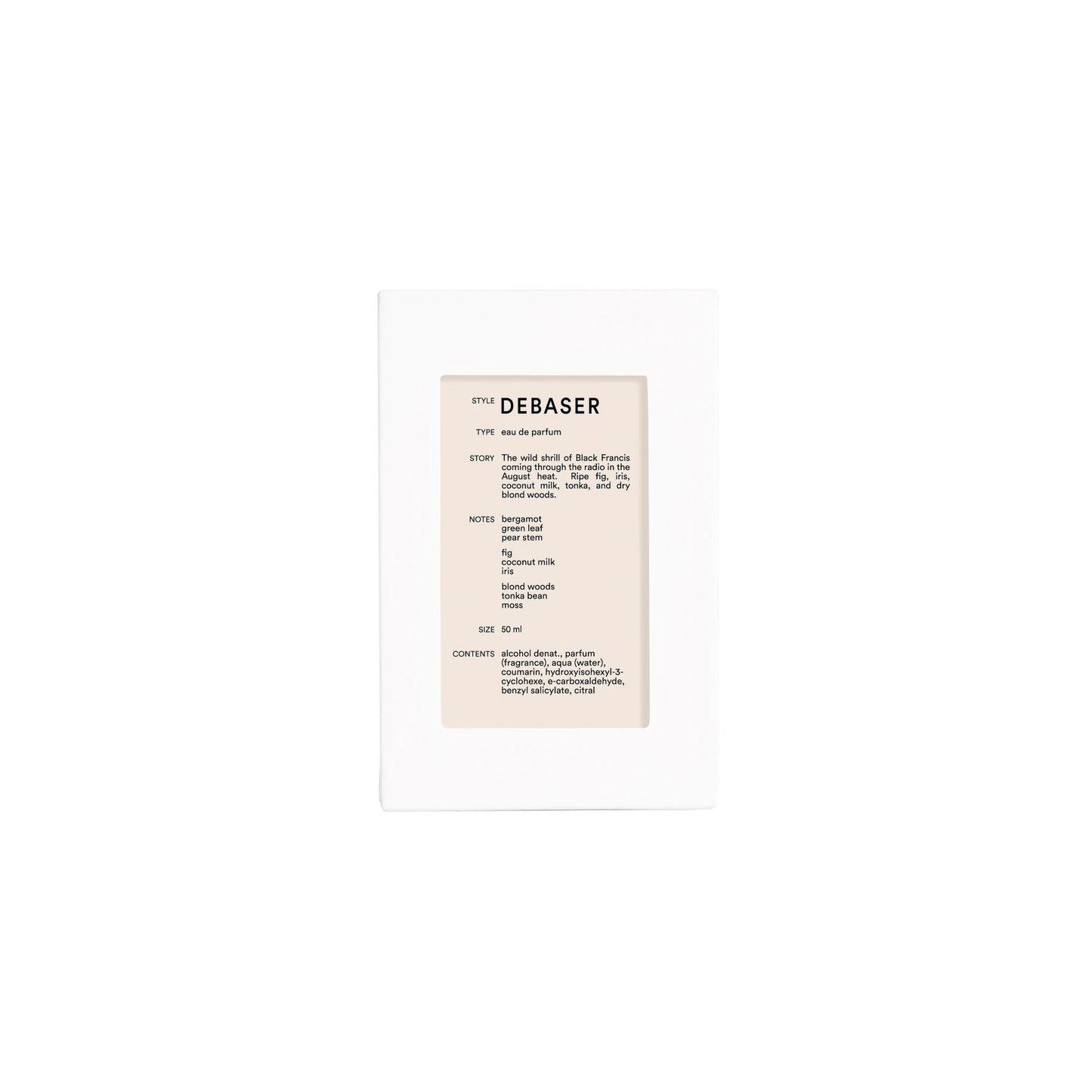 Debaser Eau de Parfum
