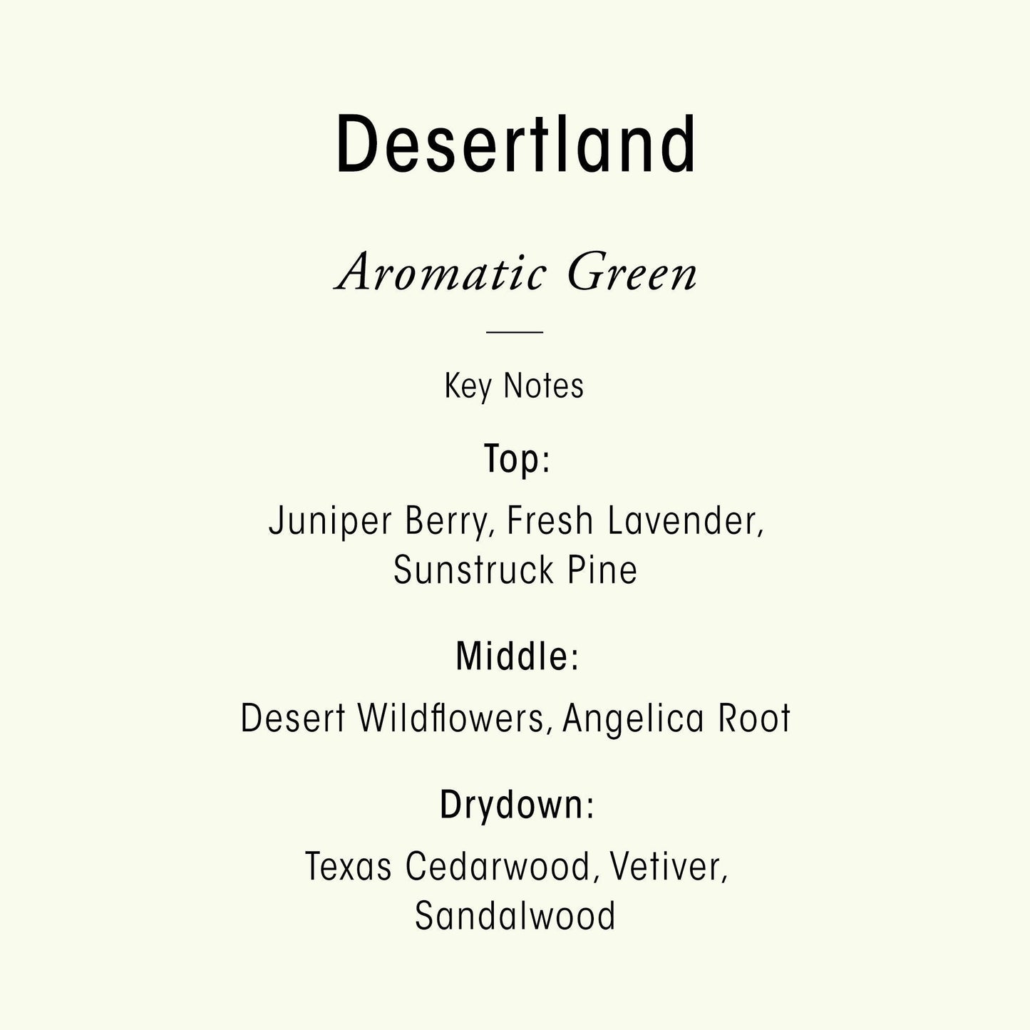 Desertland Candle
