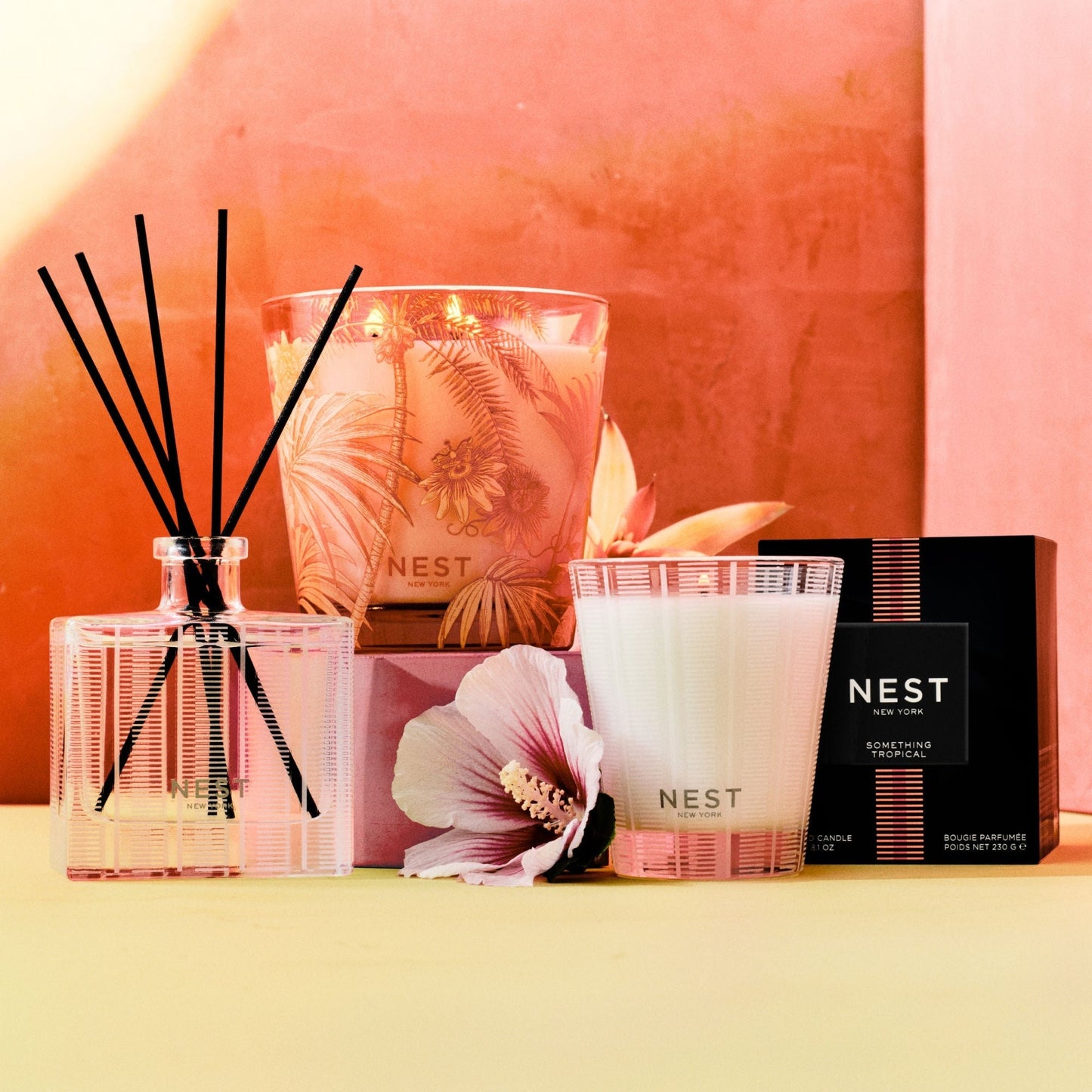 Something Tropical Decorative Candle