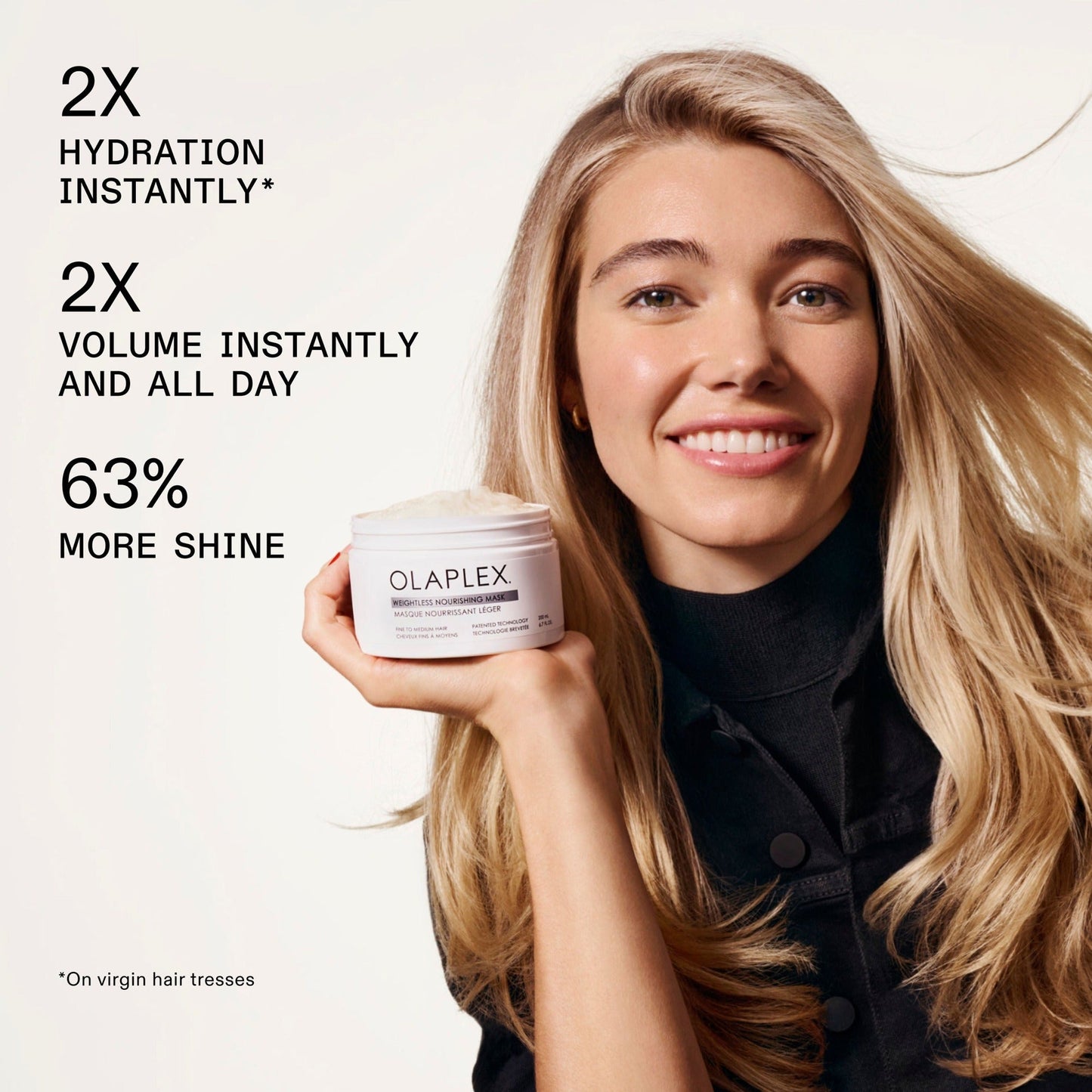Weightless Volumizing Hydration Hair Mask for Fine Hair