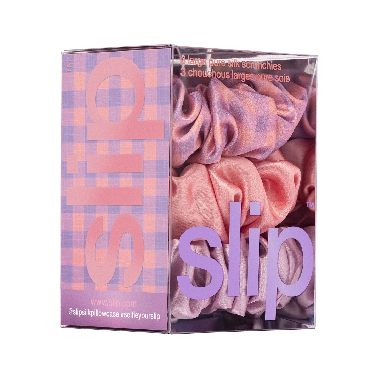 Pure Silk Large Scrunchies