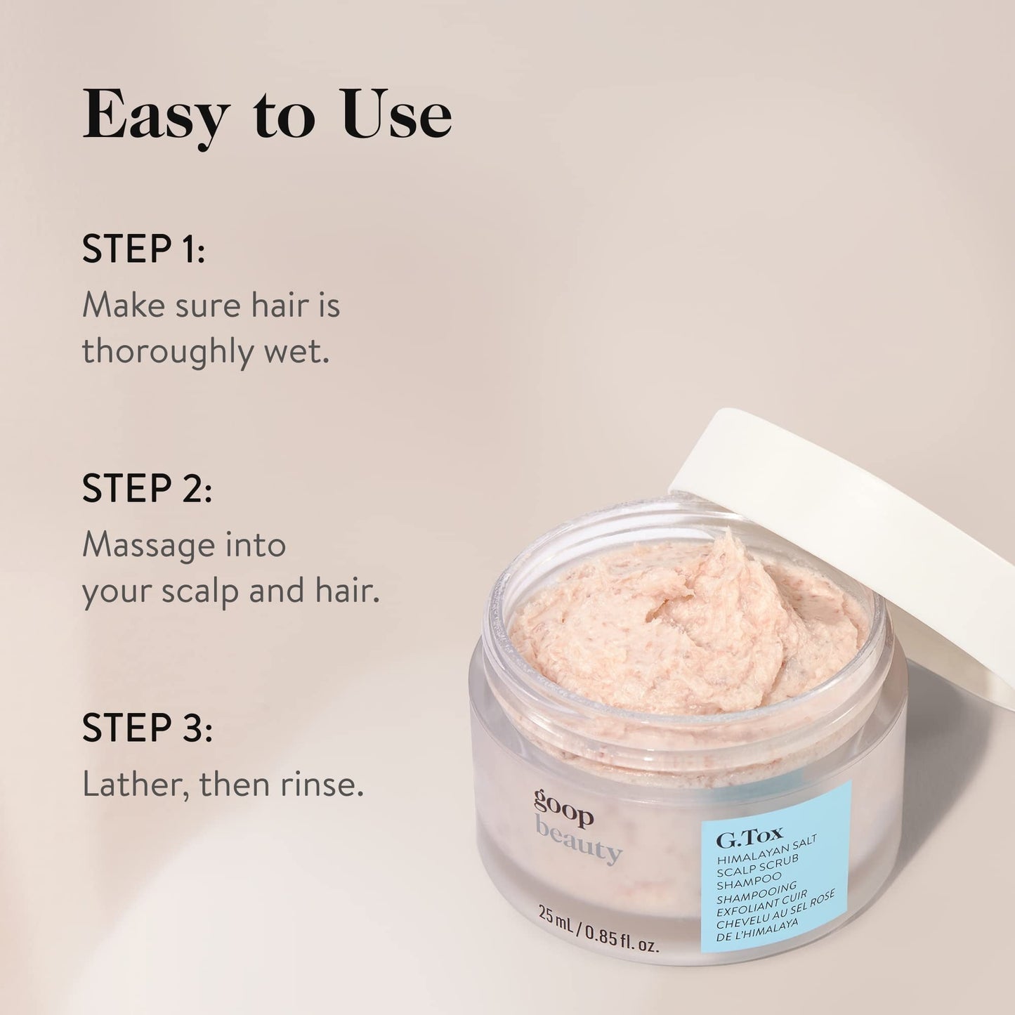 Himalayan Salt Scrub Shampoo