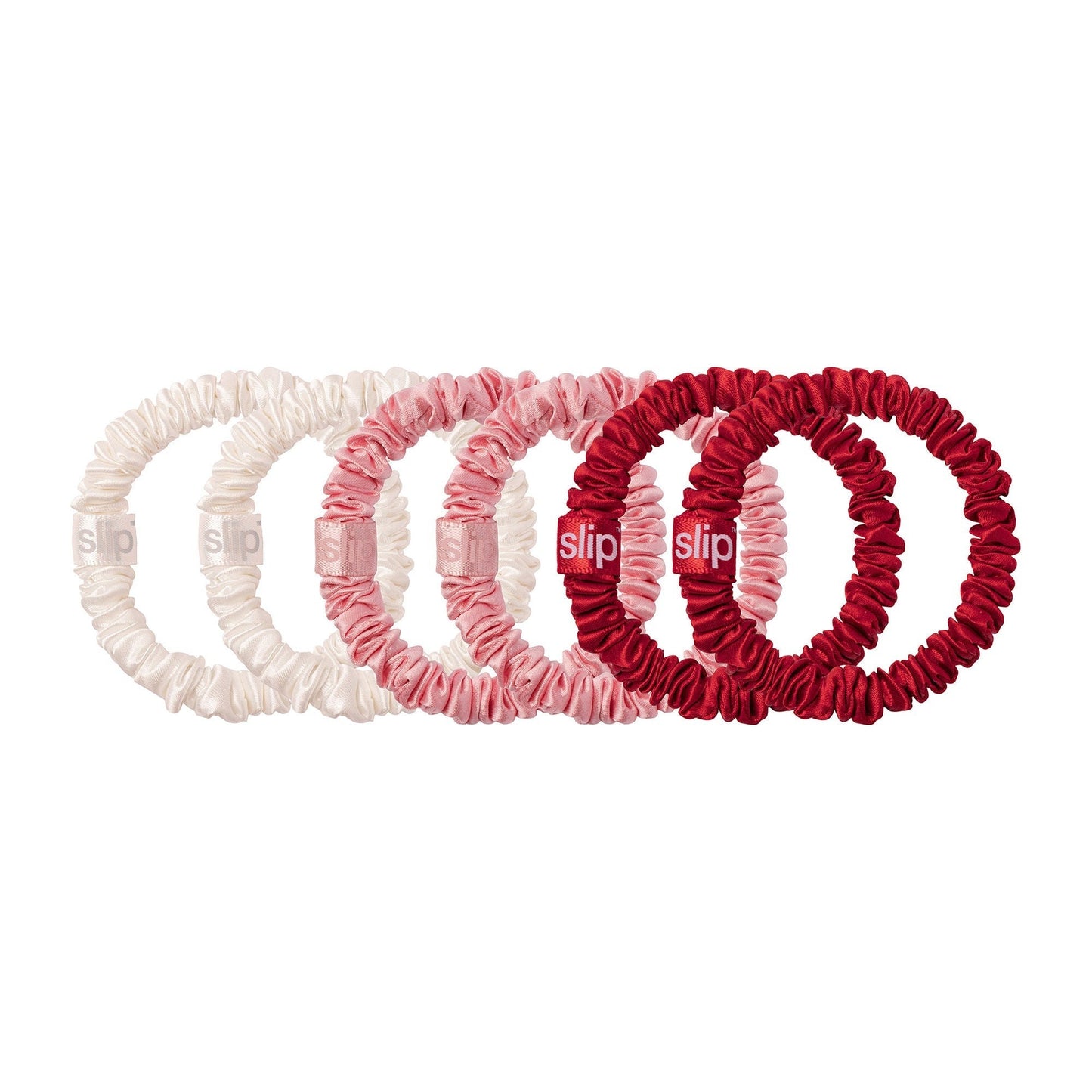 Pure Silk Skinny Scrunchies