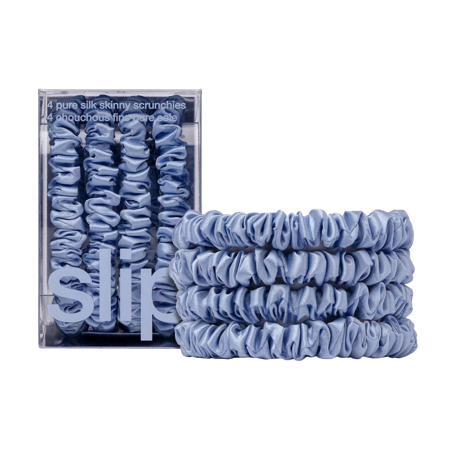 Pure Silk Skinny Scrunchies