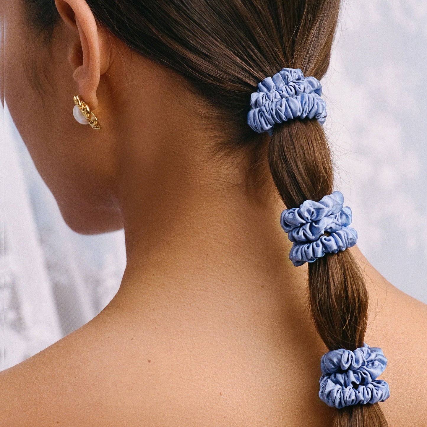Pure Silk Skinny Scrunchies