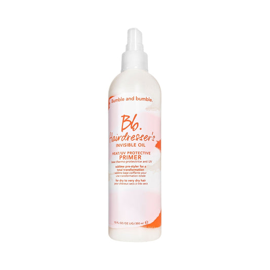Hairdresser's Invisible Oil Heat/UV Protective Primer for Dry, Frizzy Hair