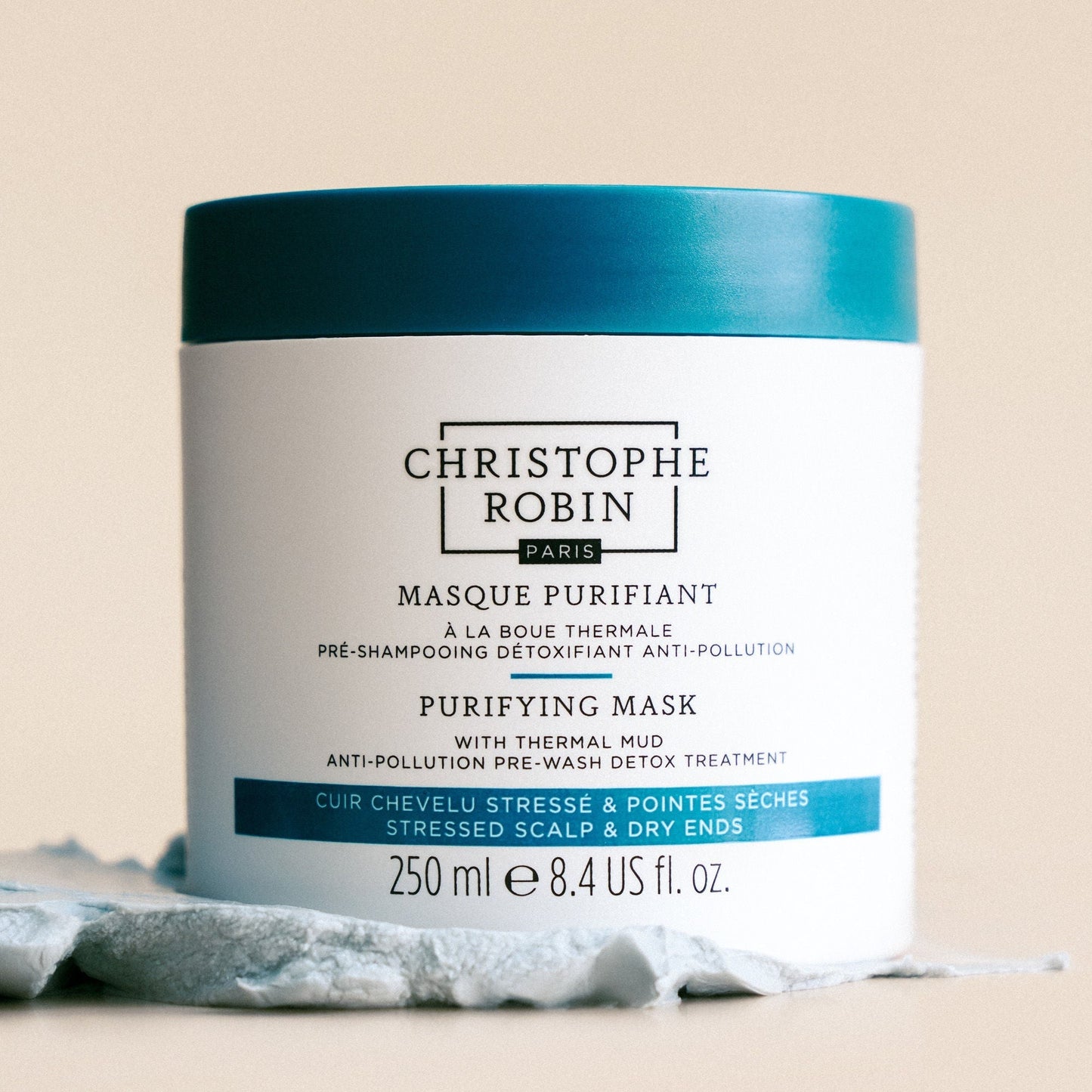 Purifying Mask with Thermal Mud