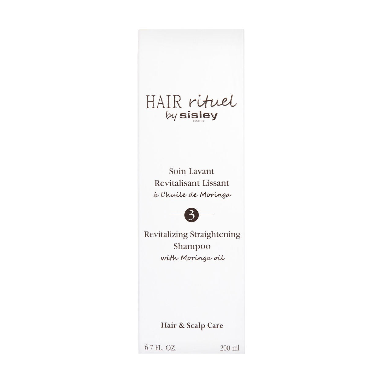 Revitalizing Straightening Shampoo With Moringa Oil