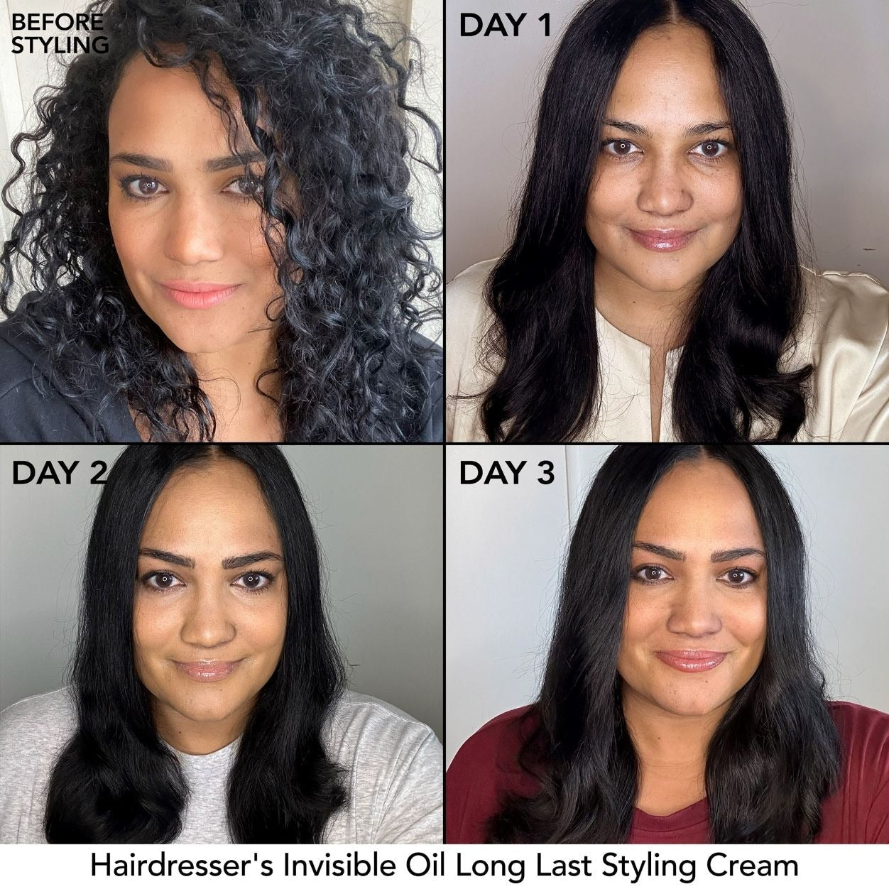 Hairdresser's Invisible Oil Long Last Hydrating Hair Styling Cream