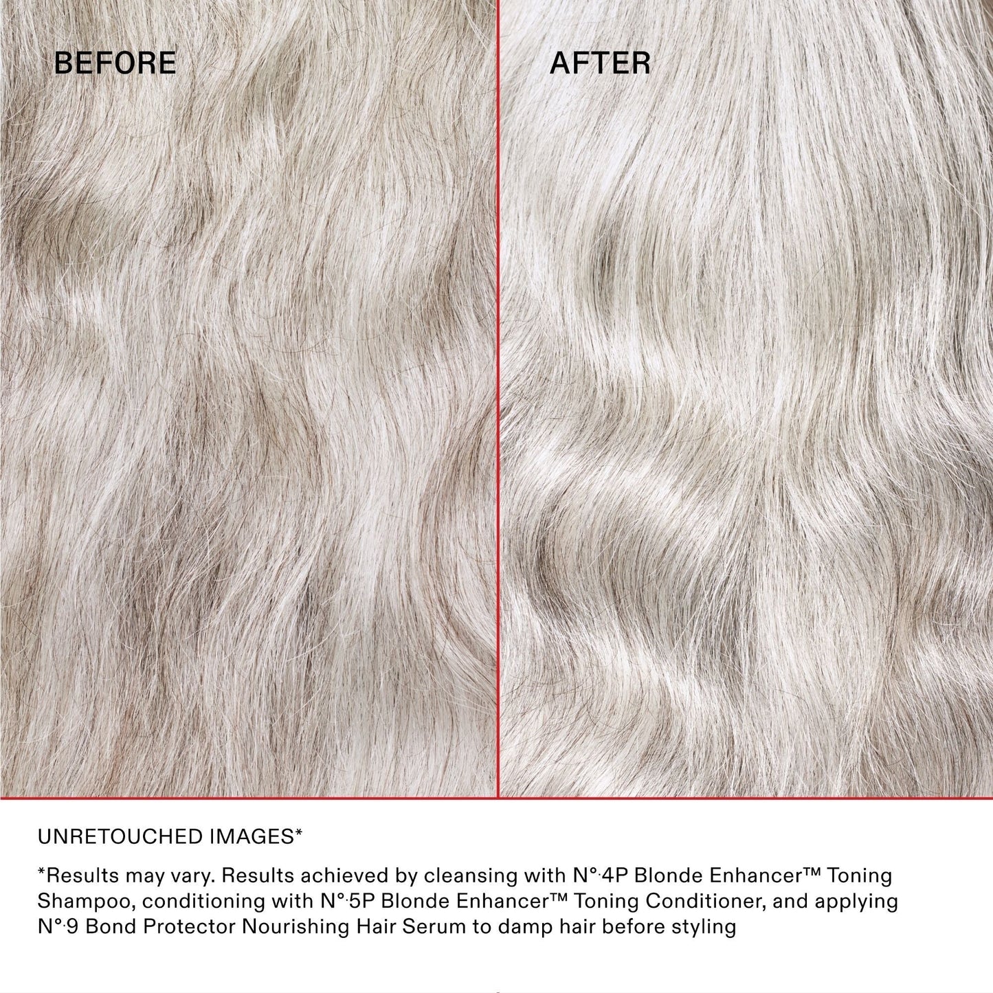 No.4P Blonde Hair Hydrating & Brightening Purple Toning Shampoo