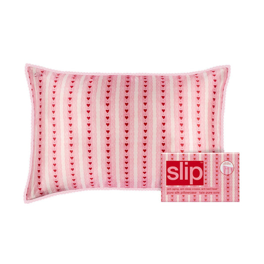 Pure Silk Queen Pillowcase with Lace Trim (Limited Edition)