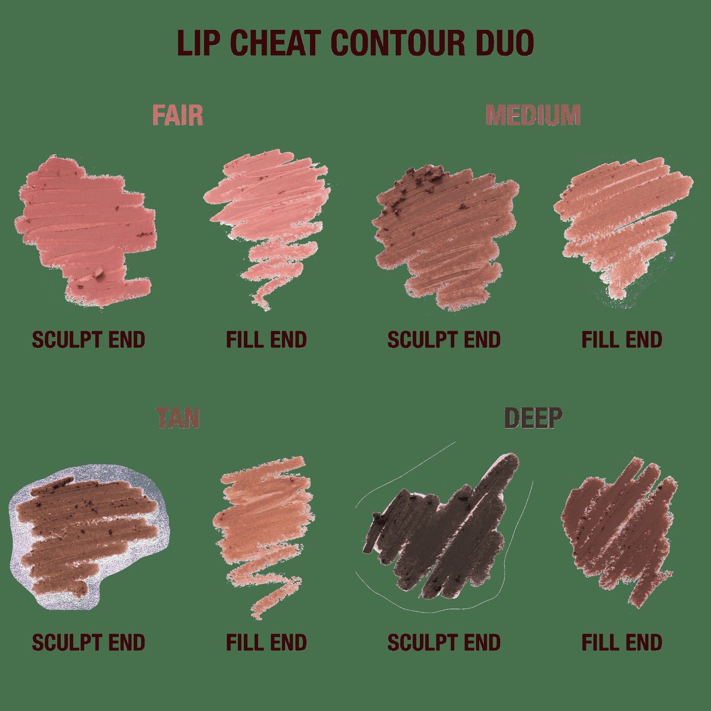 Super Nudes Lip Cheat Contour Duo Lip Liner