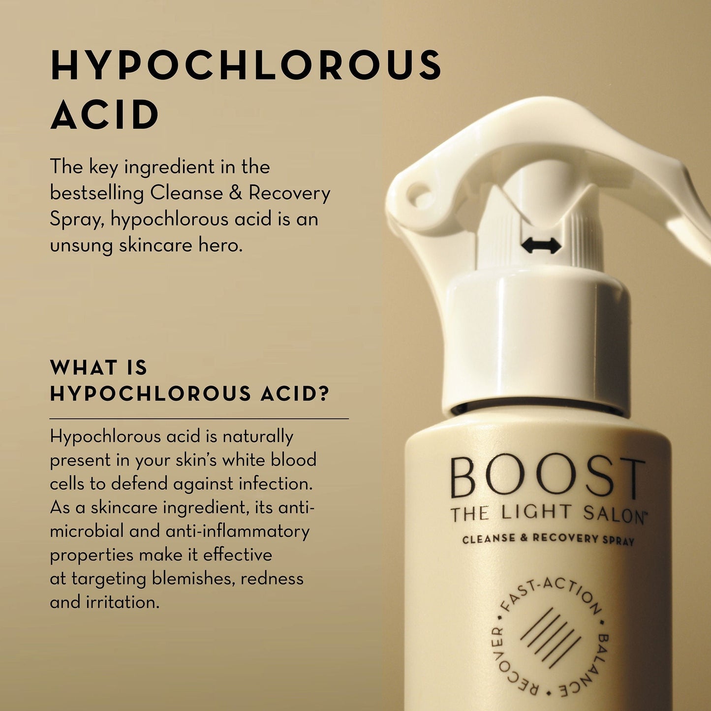 Cleanse and Recovery Spray