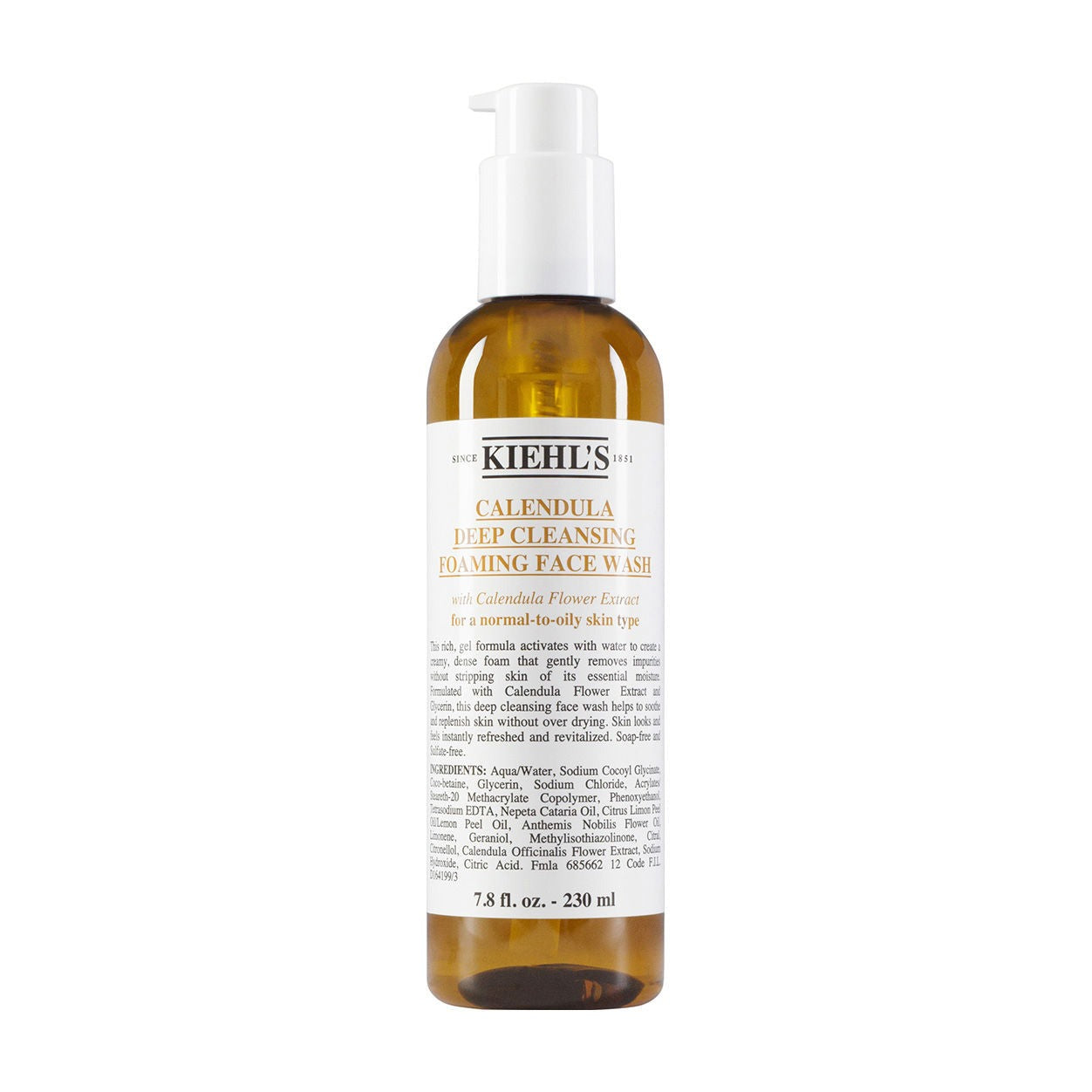 Calendula Deep Cleansing Foaming Face Wash