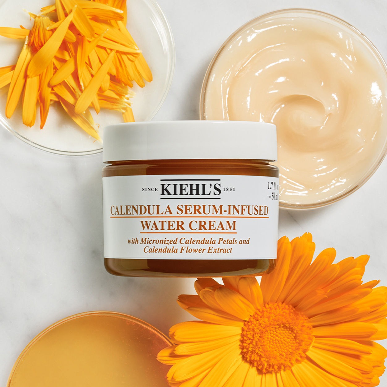 Calendula Serum-Infused Water Cream